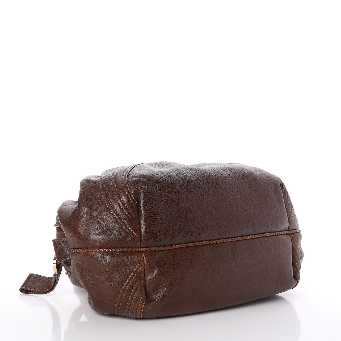Nappa Nuvolata Spy Bowler Cognac