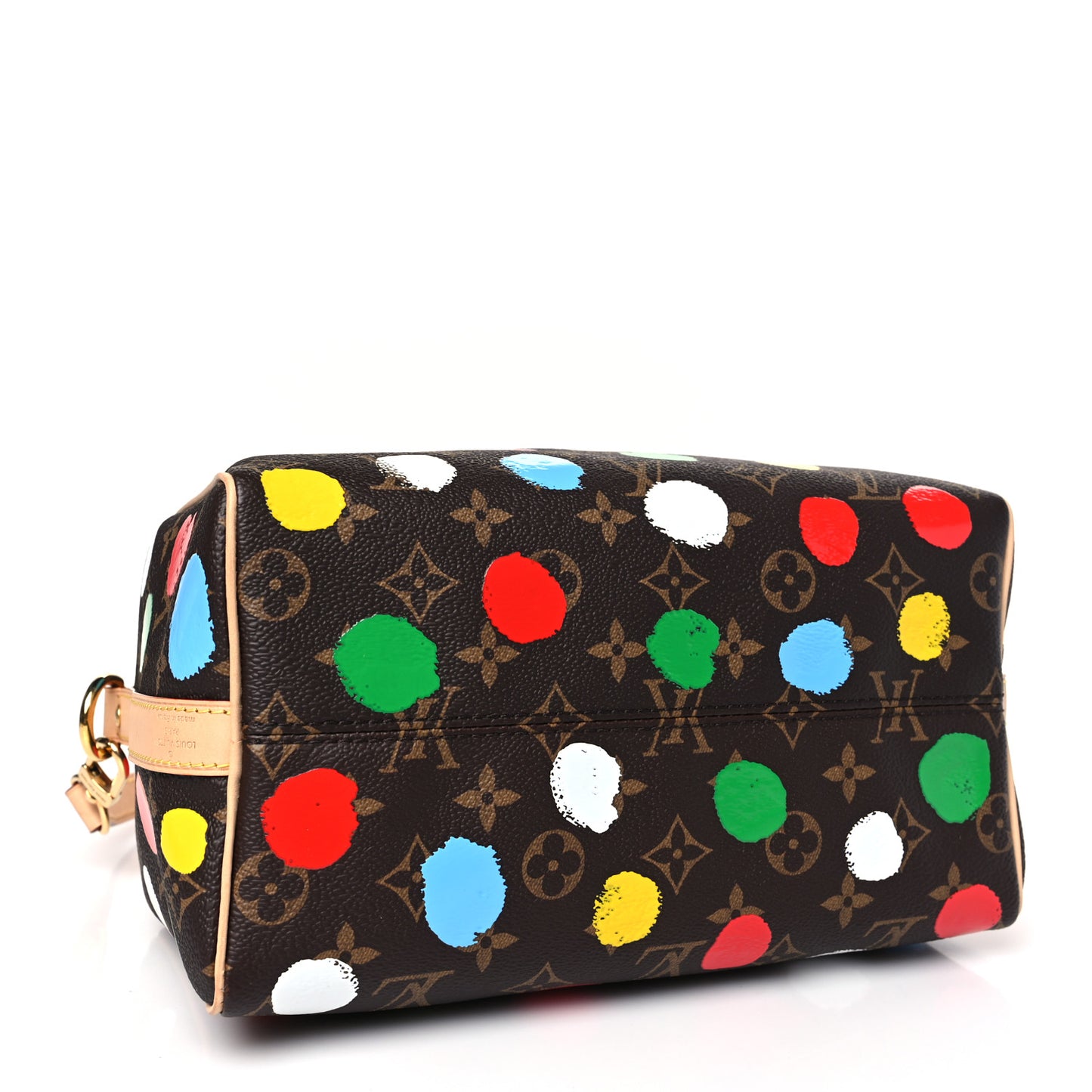 LV X YK Monogram Speedy Bandouliere 25 Multicolor