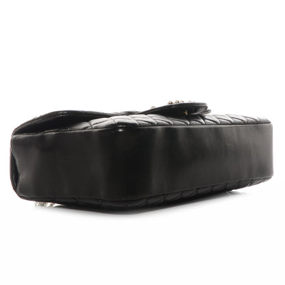 Chanel Lambskin Medium Westminster Pearl Flap Black 4 of 8