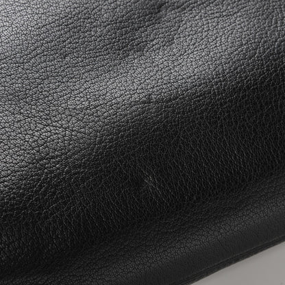 Lanvin Goatskin Medium Happy Shoulder Bag Black 8 of 9