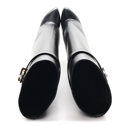 Givenchy Calfskin Shark Lock Pant Boots 37 Black 2 of 9