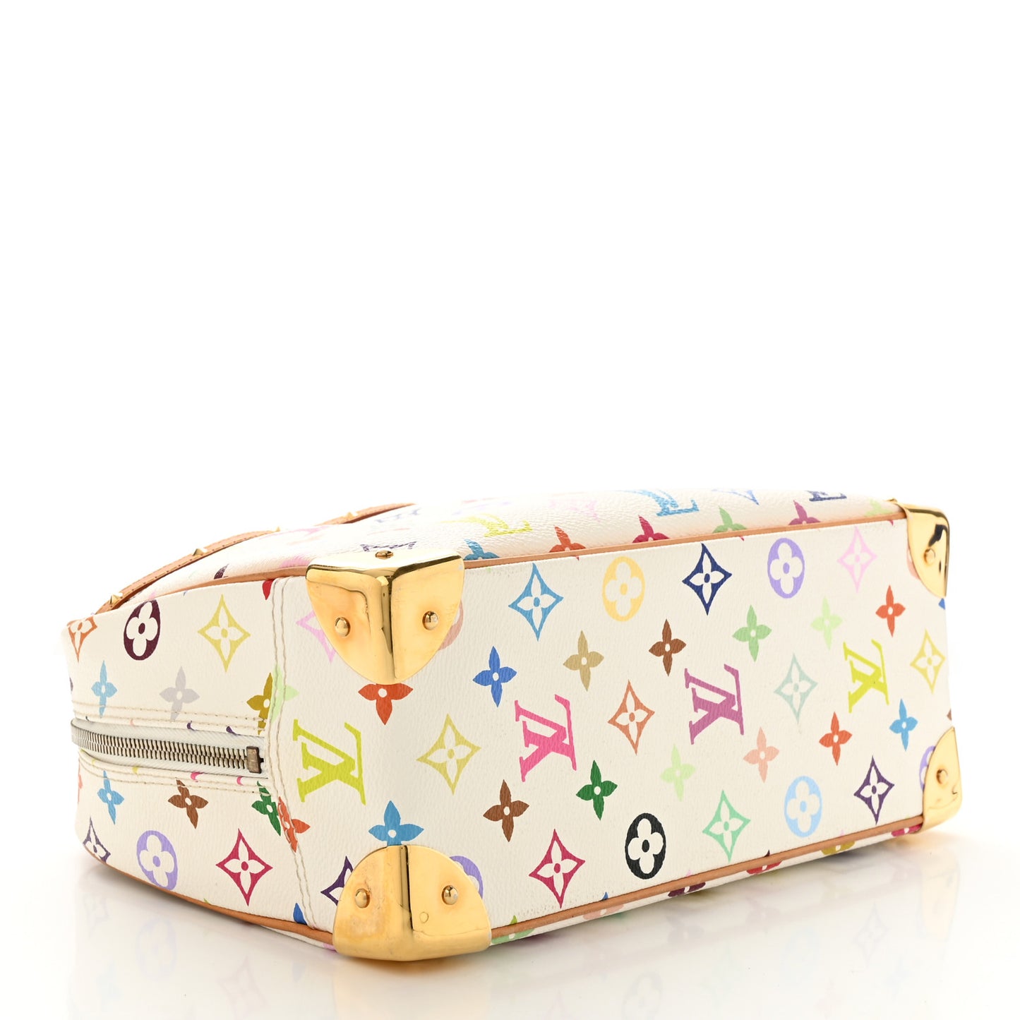 Monogram Multicolor Trouville White