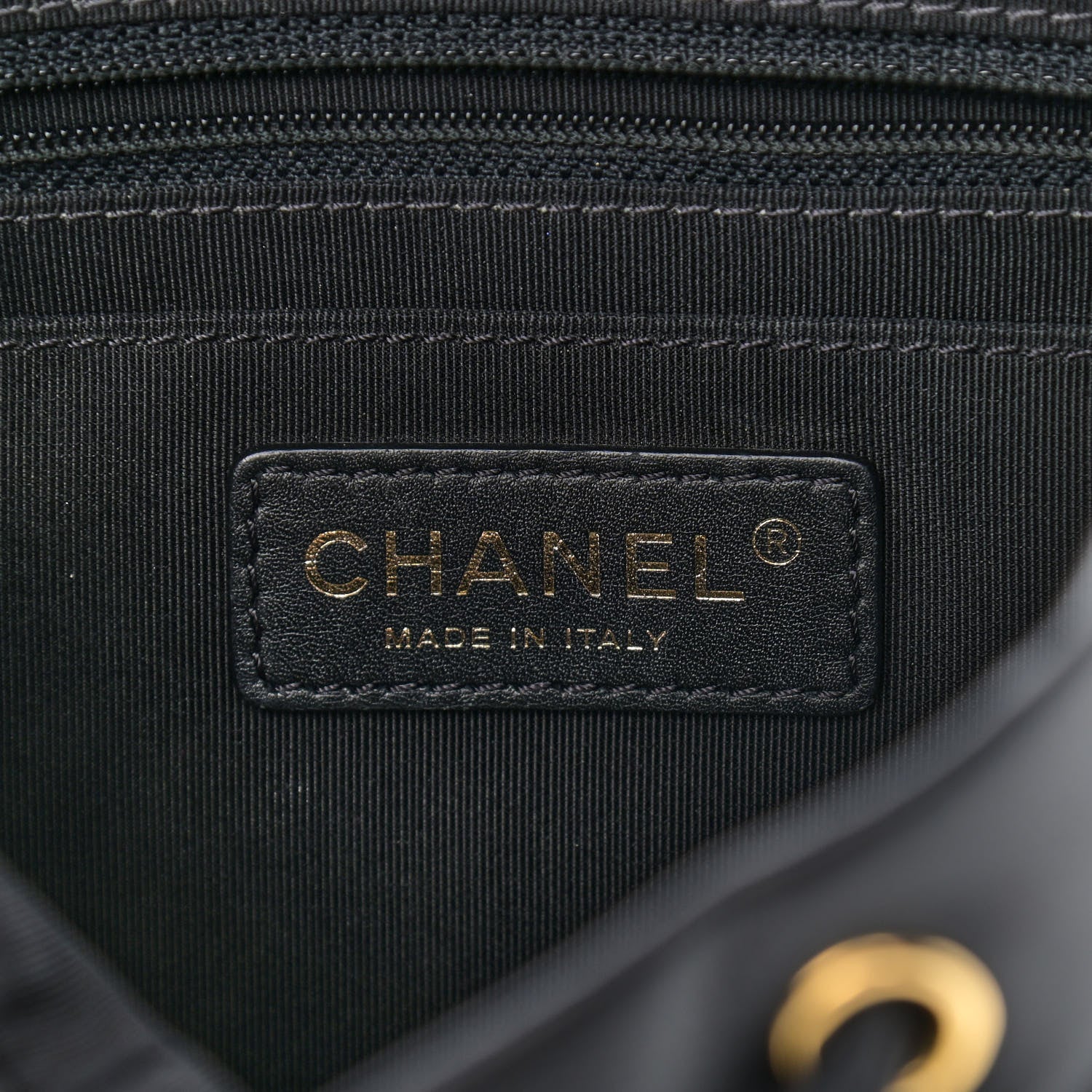 Chanel Lambskin Chevron Quilted Small Urban Spirit Backpack Black 6 of 13
