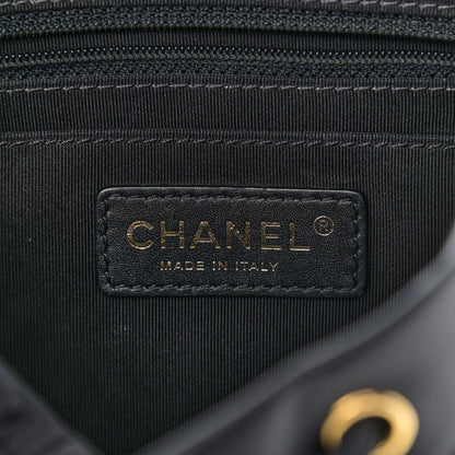 Chanel Lambskin Chevron Quilted Small Urban Spirit Backpack Black 6 of 13