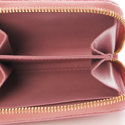 Prada Vitello Move Metal Coin Purse Geranio 5 of 10