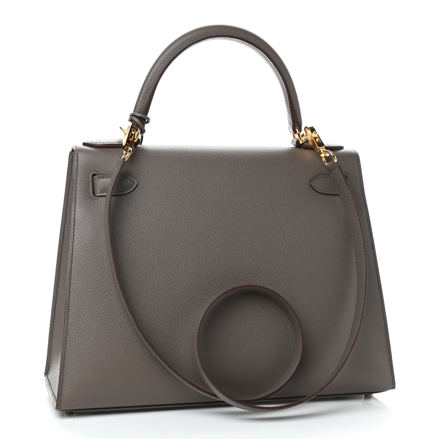 Hermes Epsom Kelly Sellier 28 Etain 3 of 11