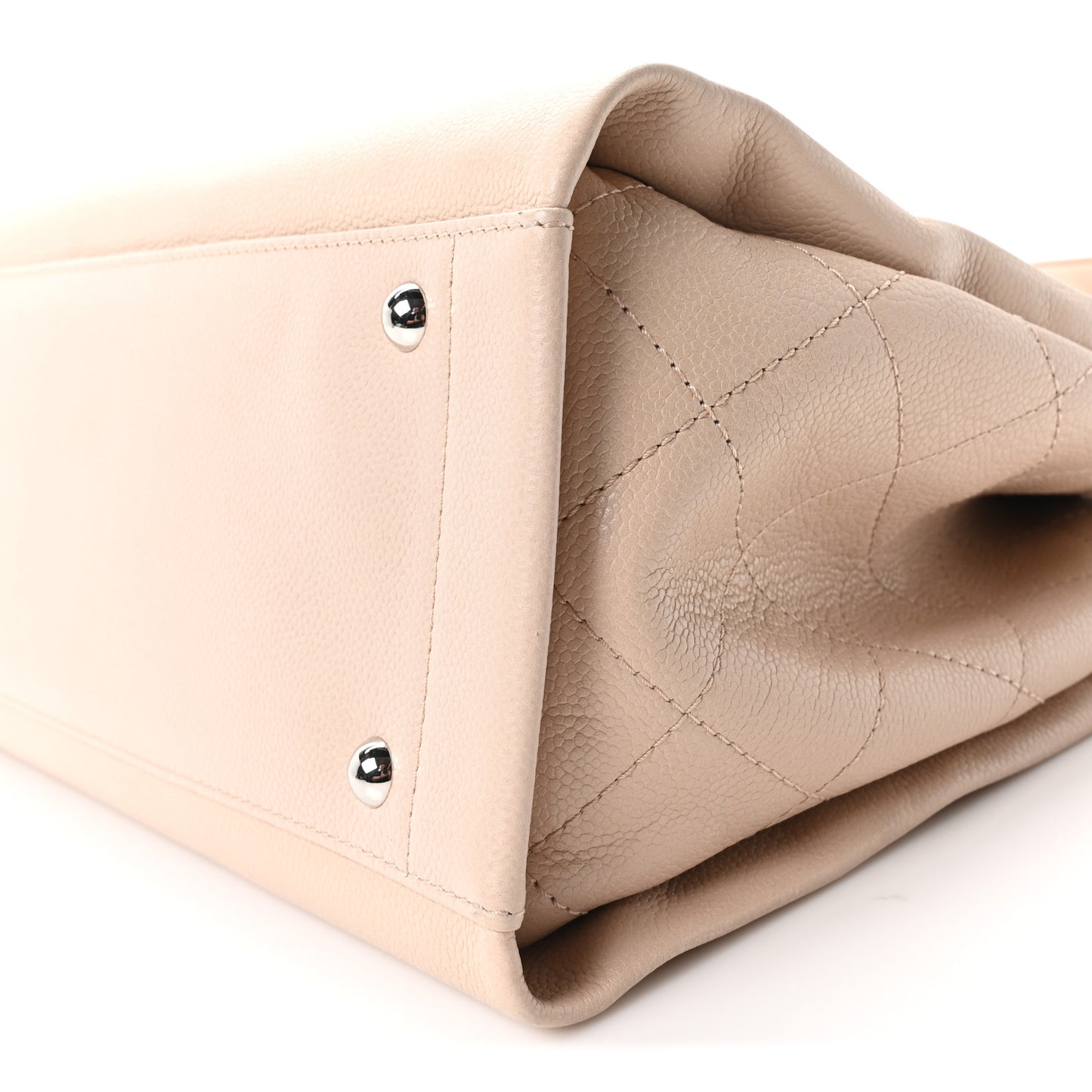Caviar CC Tote Beige