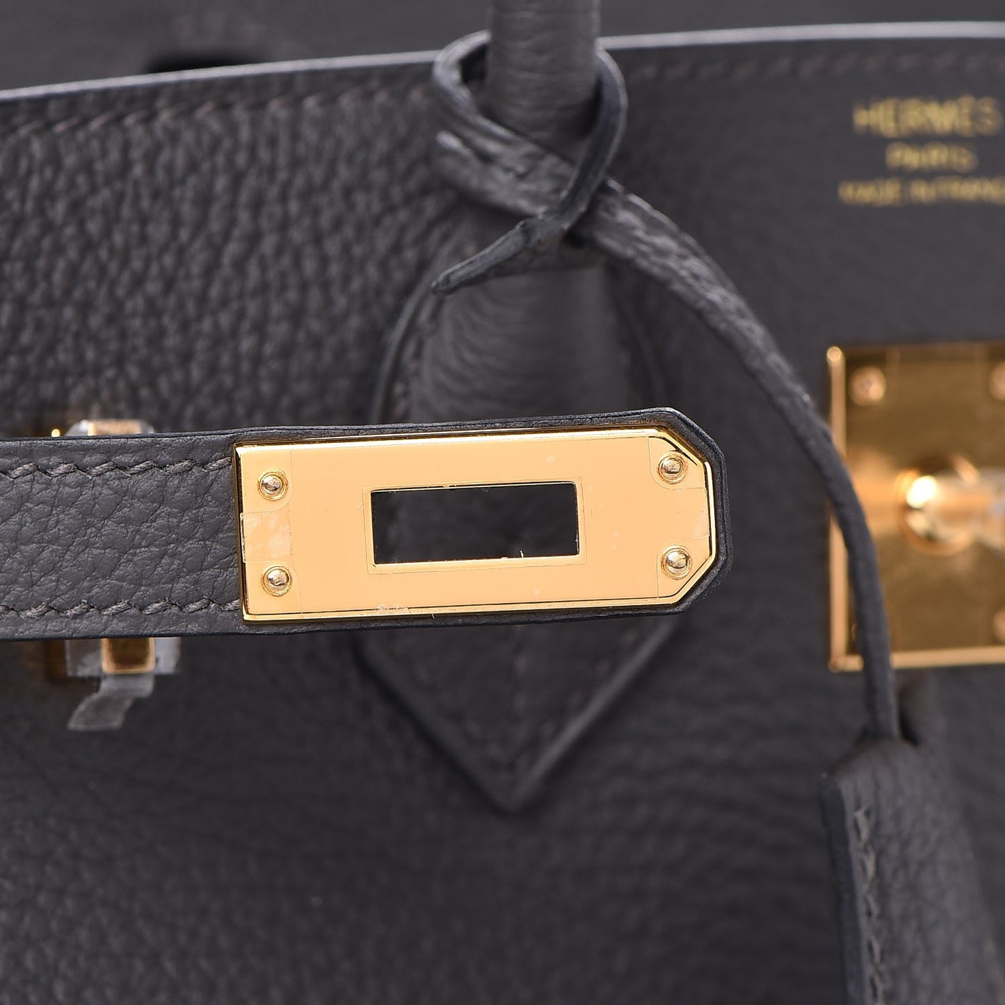 Togo Birkin 25 Graphite