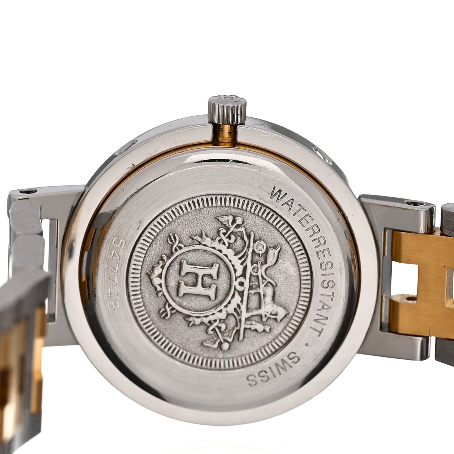 Stainless Steel 24mm Clipper Quartz Watch Gold