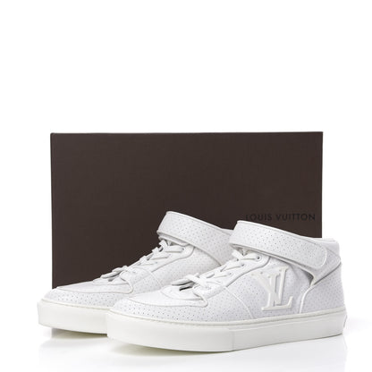Louis Vuitton Calfskin Perforated Acapulco Sneakers 8 White 13 of 13