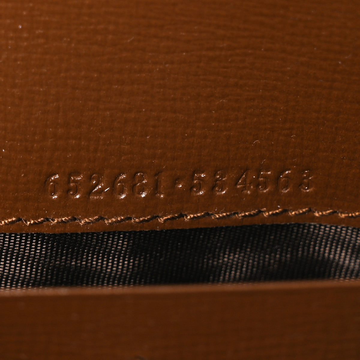 Gucci GG Supreme Monogram Azalea Calfskin Web Jackie 1961 Chain Wallet Beige Ebony Brown Sugar 7 of 11