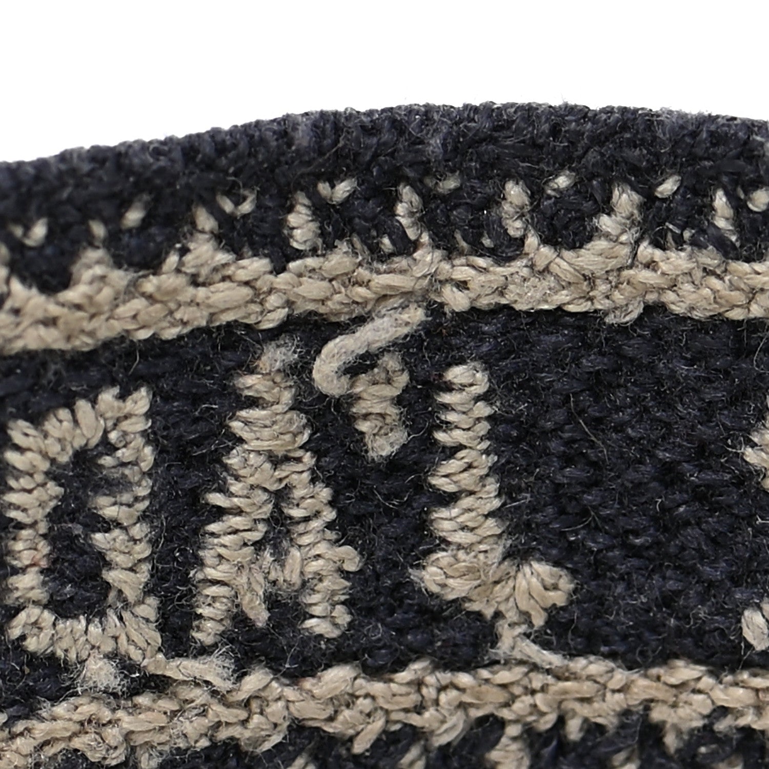 Christian Dior Woven Cotton J'Adior Friendship Bracelet Navy 5 of 5