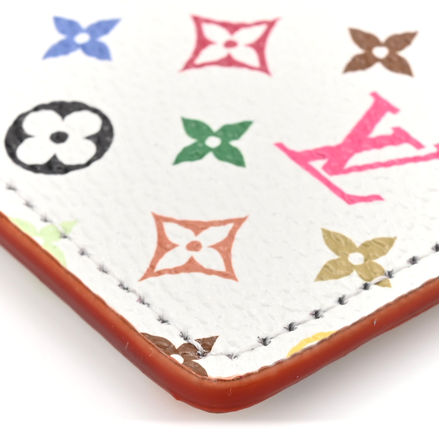 LV X TM Monogram Multicolor Card Holder Kawaii Pink