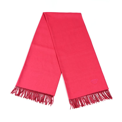 Hermes Cashmere Fringe Double Face Stole 2 of 4
