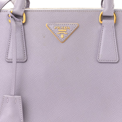 Prada Saffiano Medium Galleria Double Zip Tote Glicine 8 of 14