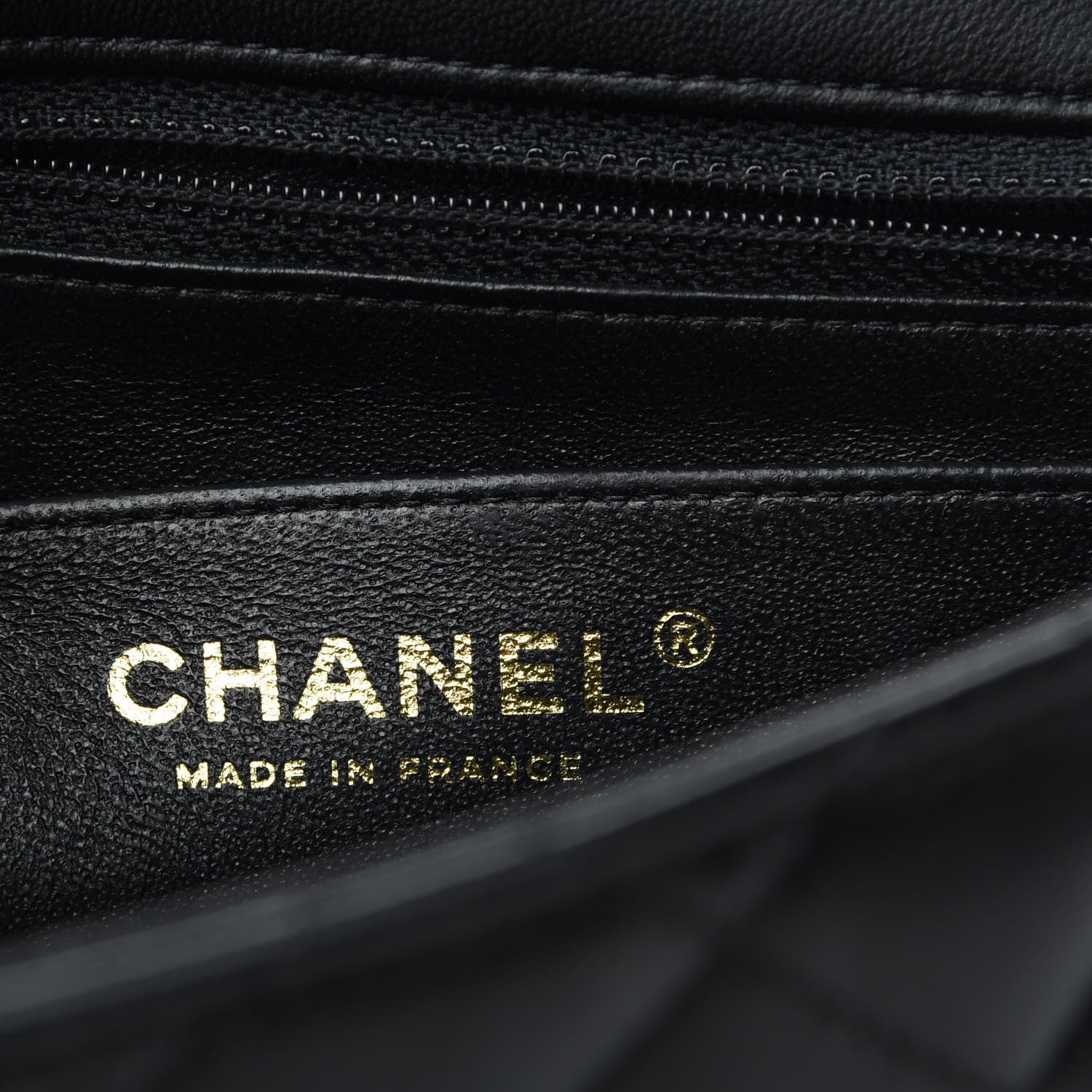 Chanel Lambskin Quilted Mini Square Flap Black 8 of 10