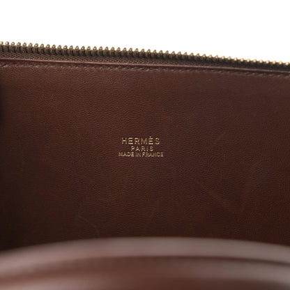 Hermes Courchevel Bolide 35 Chocolate 6 of 11