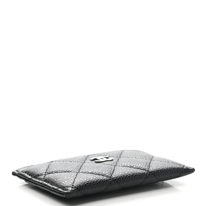 Chanel Caviar Quilted Card Holder Black 4 of 9