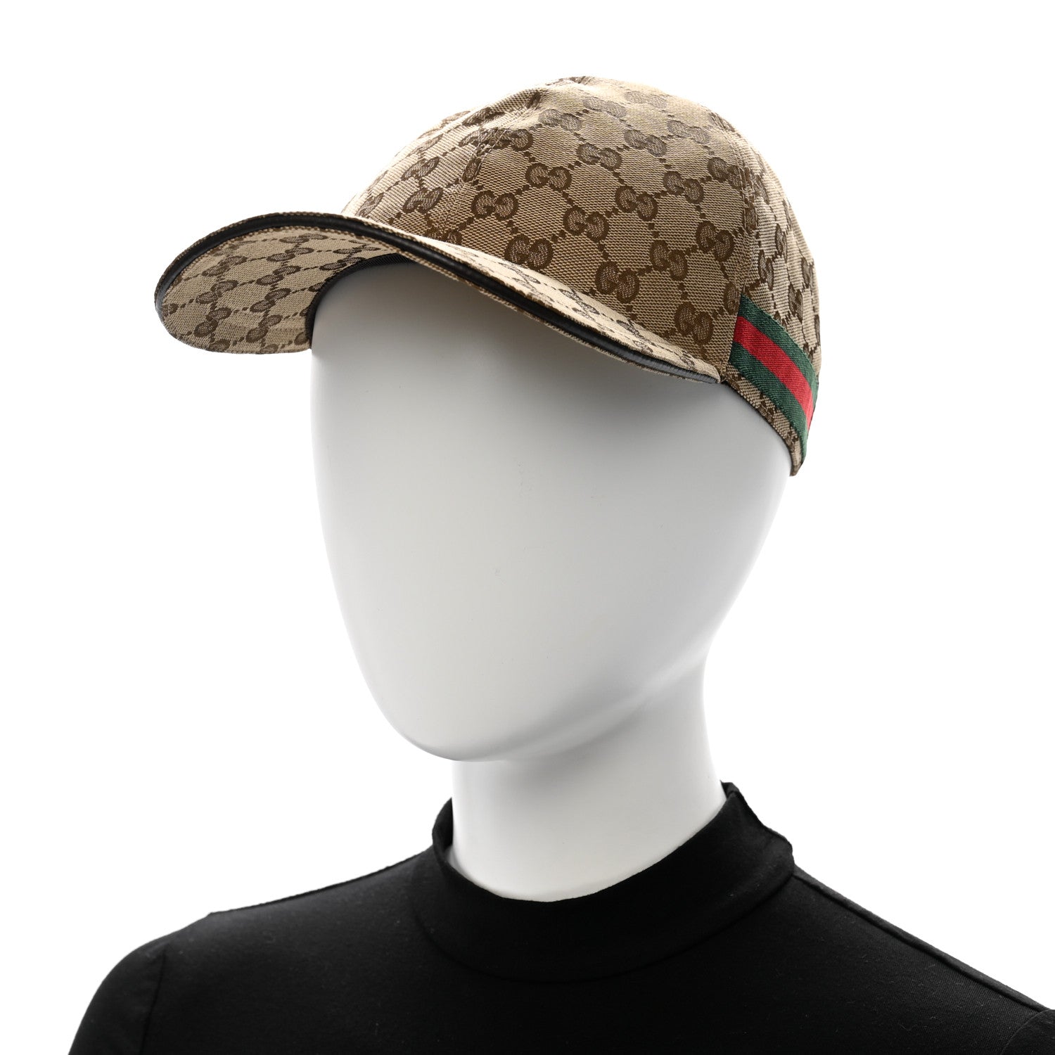 Gucci Monogram Web Baseball Hat M Beige Cocoa 2 of 11