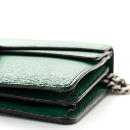 Gucci Pebbled Calfskin Small Dionysus Shoulder Bag Emerald 10 of 10