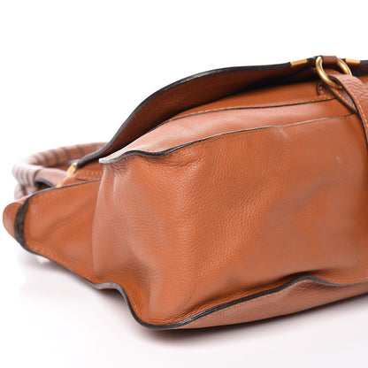 Chloe Calfskin Medium Marcie Satchel Tan 18 of 21
