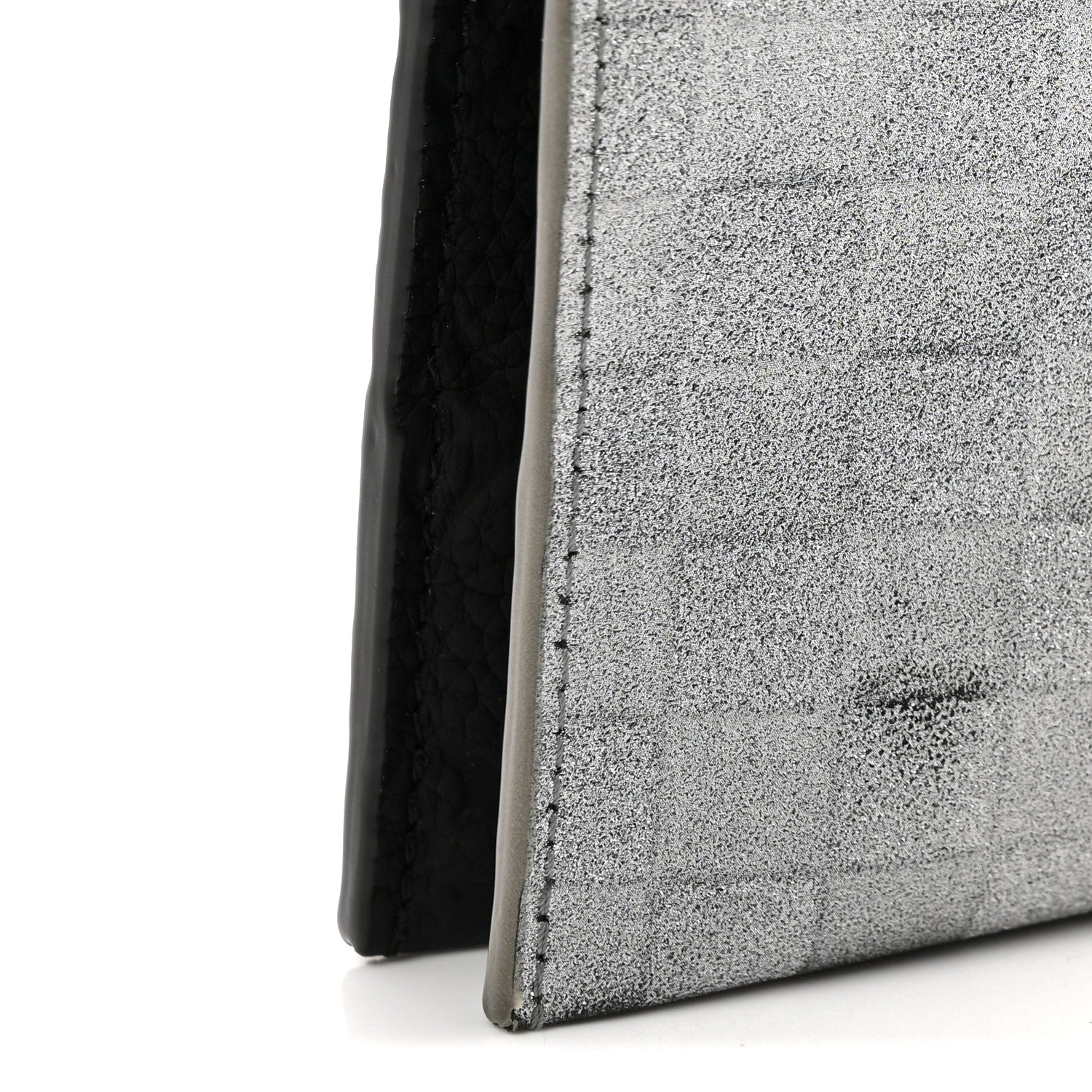 Louis Vuitton Damier Glitter Taurillon Monogram In The Loop Trio Pouch Black Silver 13 of 14