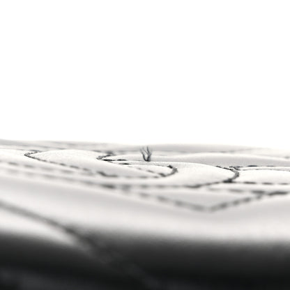 Gucci Calfskin Matelasse GG Marmont Chain Wallet Black 11 of 12