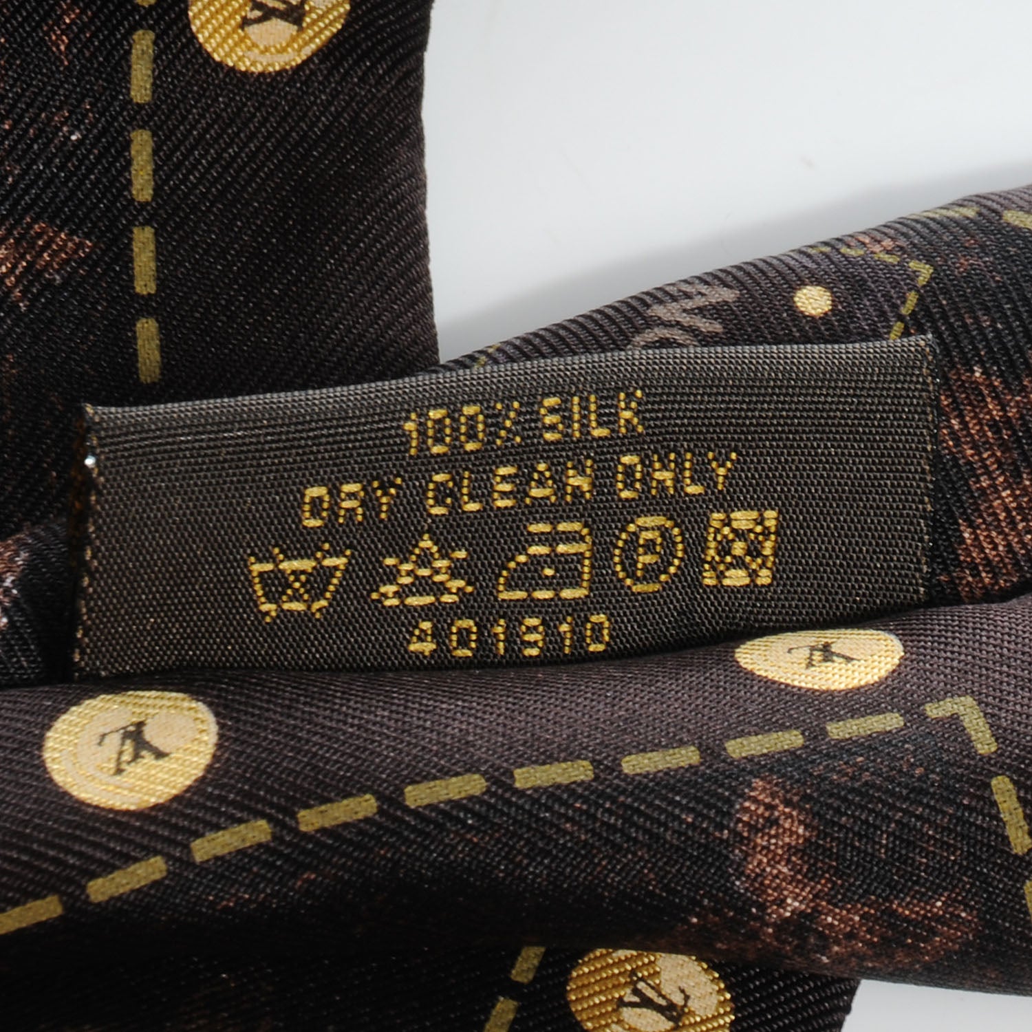 Louis Vuitton Silk Monogram Scarf Bandeau 5 of 5