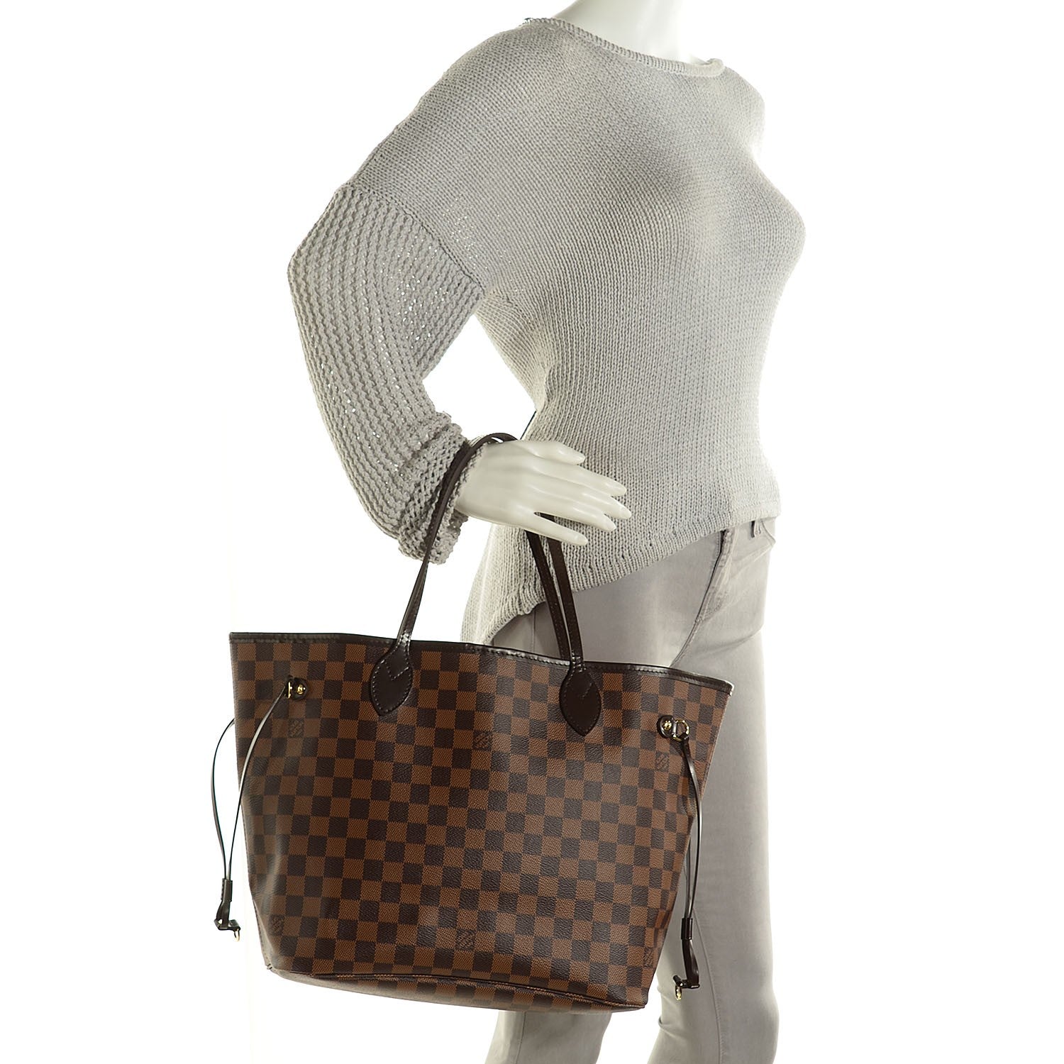 Louis Vuitton Damier Ebene Neo Neverfull MM 2 of 11