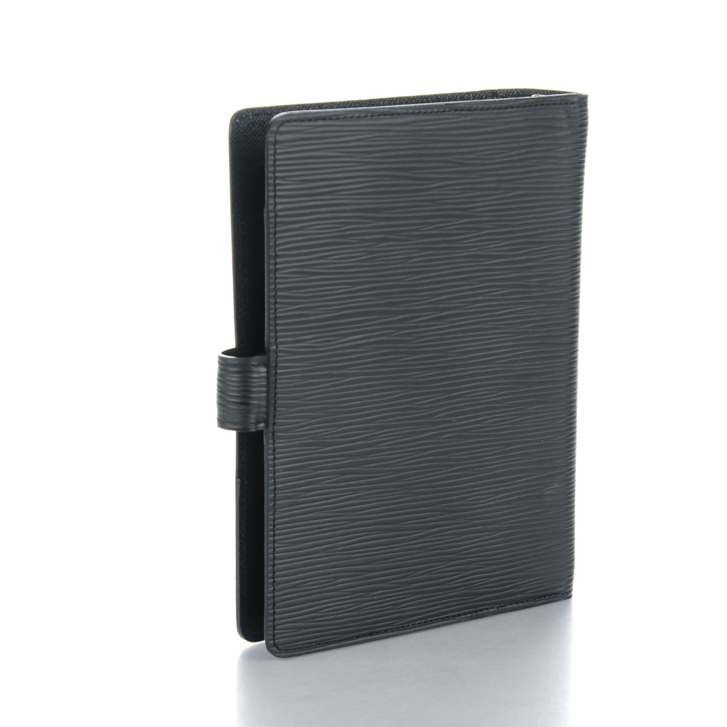 Epi Medium Ring Agenda Cover Black