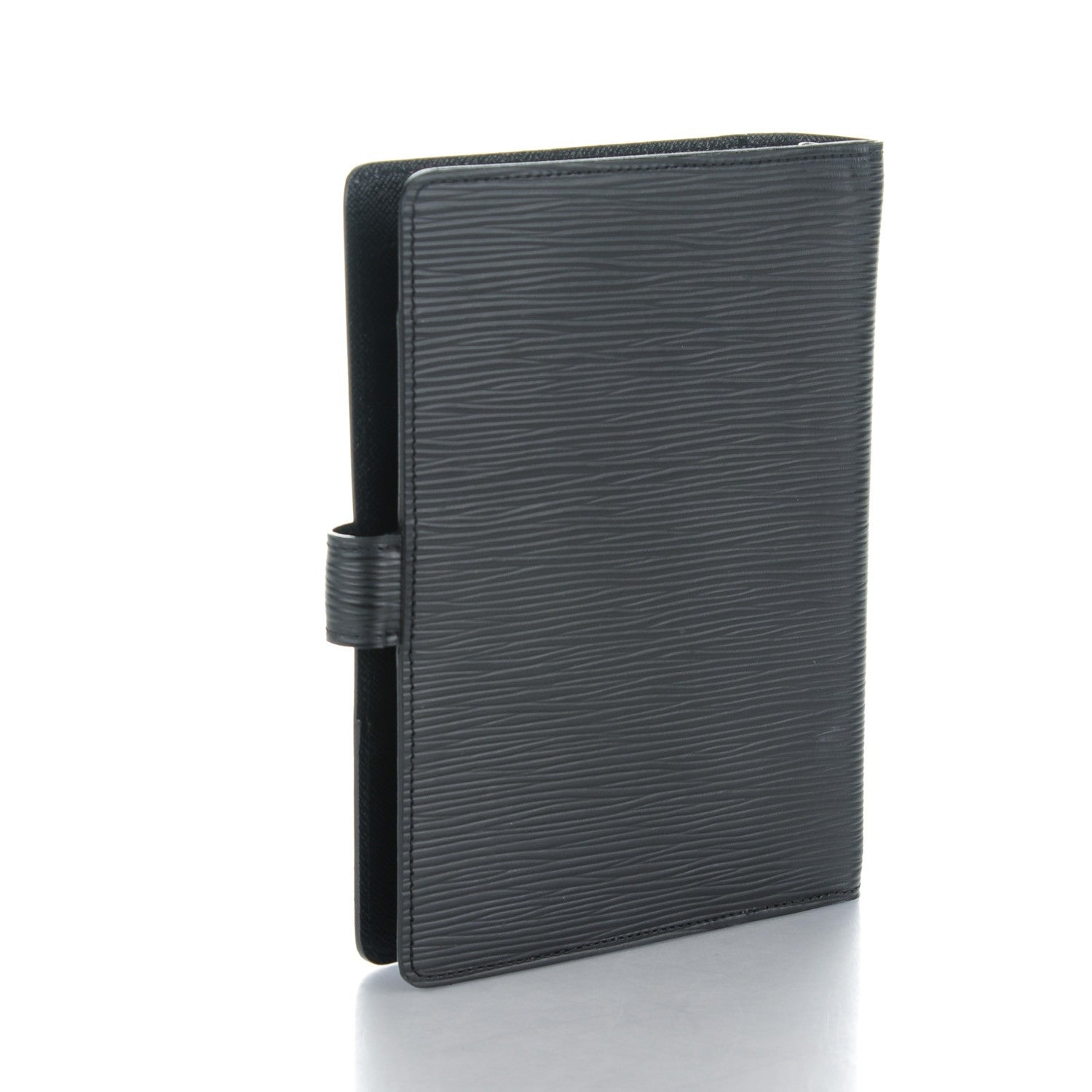 Louis Vuitton Epi Medium Ring Agenda Cover Black 3 of 7
