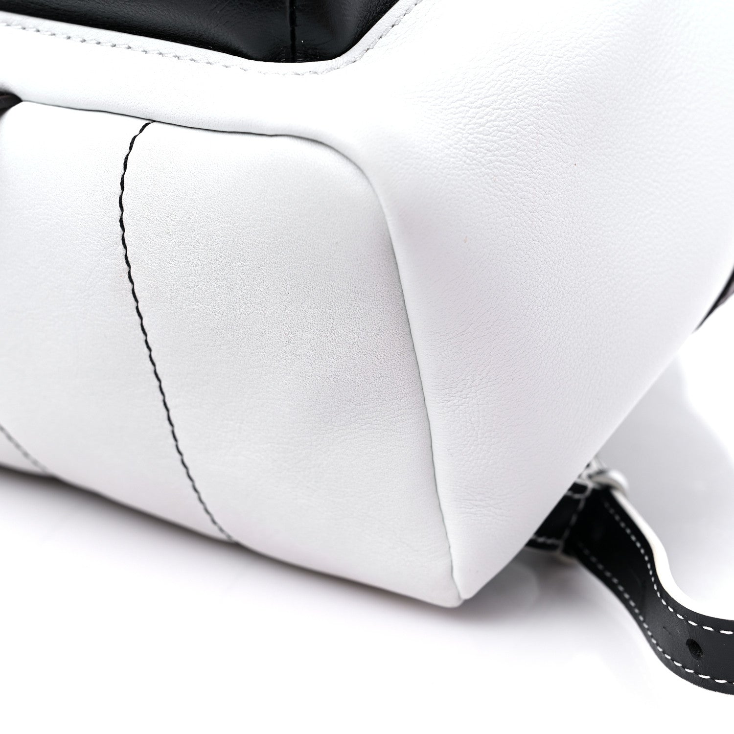 Louis Vuitton Calfskin Monogram LV Airline Palm Springs Backpack PM White 9 of 10
