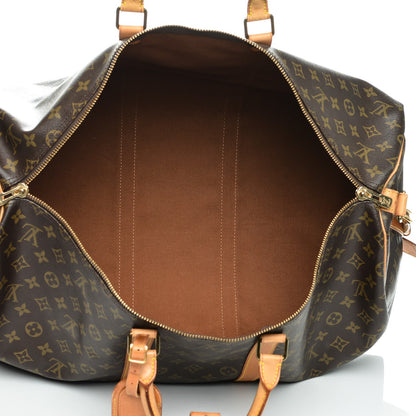 Louis Vuitton Monogram Keepall Bandouliere 55 6 of 20