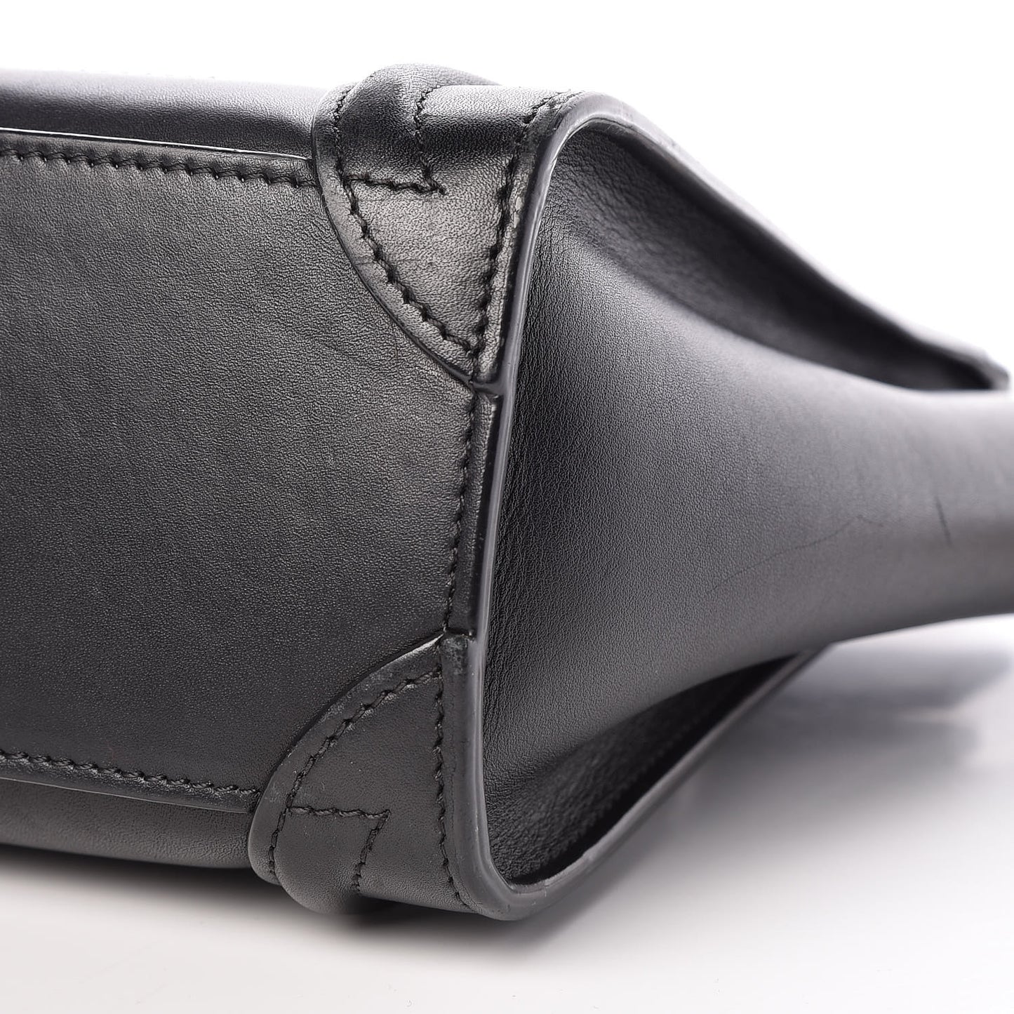 Smooth Calfskin Nano Luggage Black