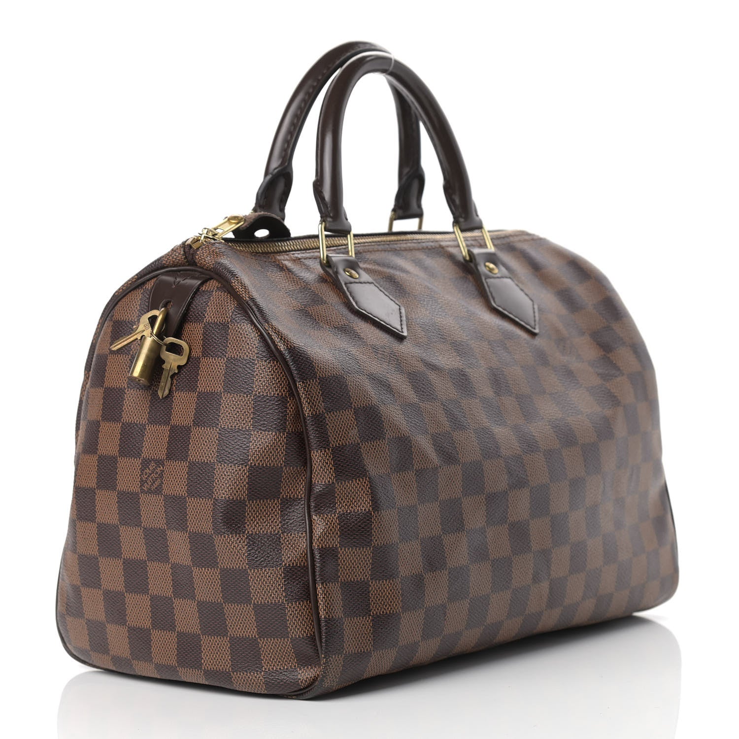 Louis Vuitton Damier Ebene Speedy 30 3 of 14