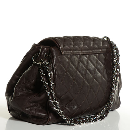 Chanel Caviar Quilted Timeless Accordion Flap Brown 3 of 7