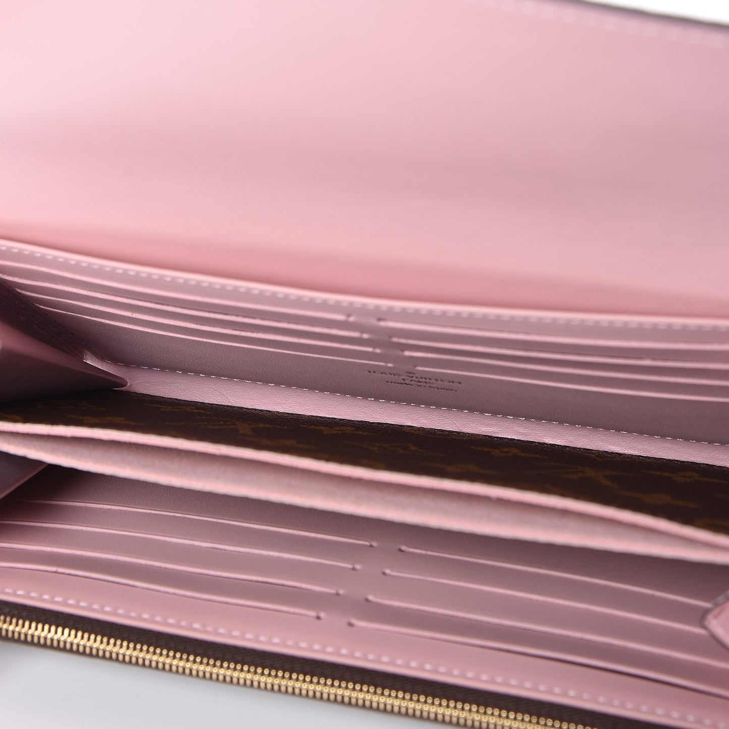 Monogram Flore Wallet Rose Ballerine