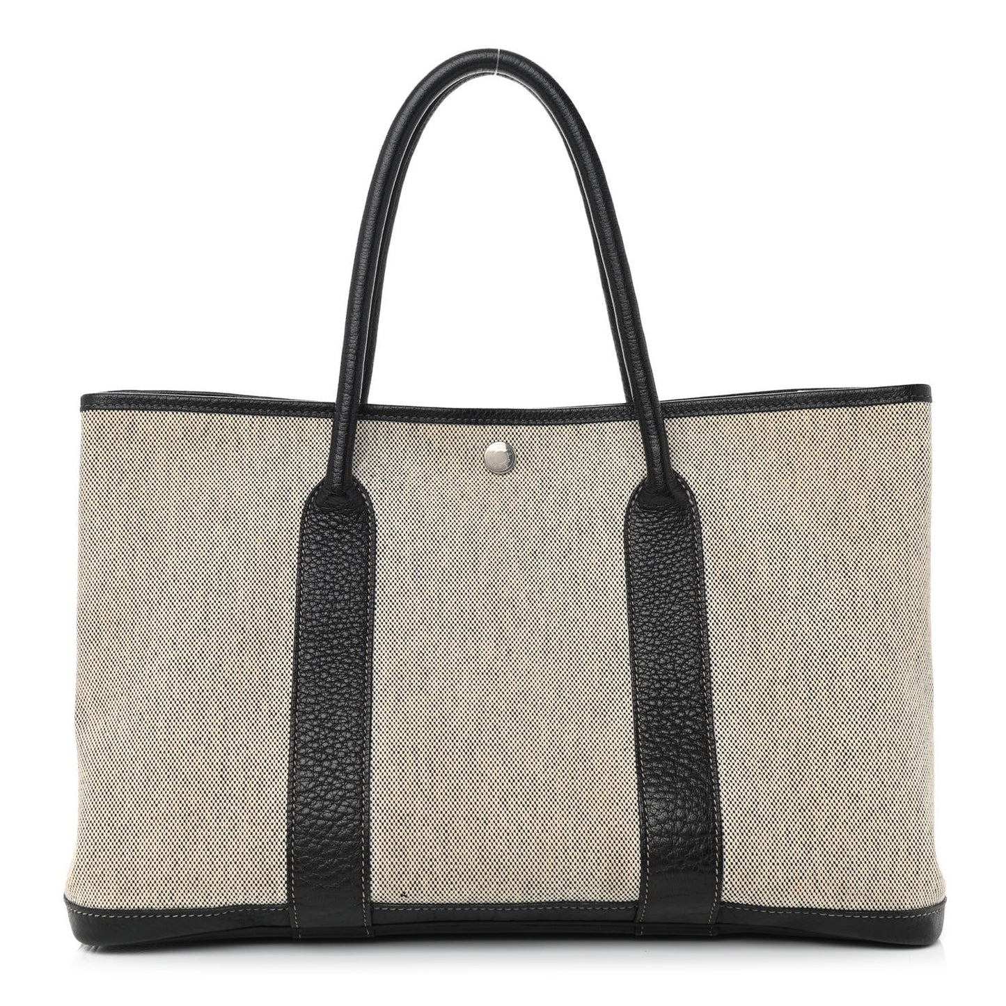 Toile Buffle Skipper Garden Party 36 MM Tote Black