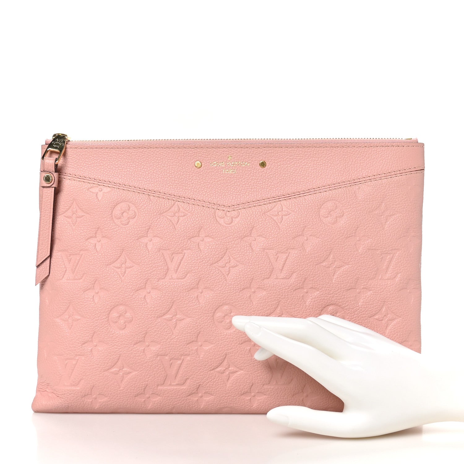 Louis Vuitton Empreinte Daily Pouch Rose Poudre 2 of 8