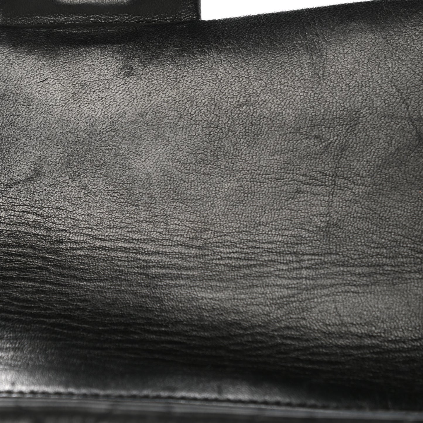 Lambskin Quilted East West Flap Black