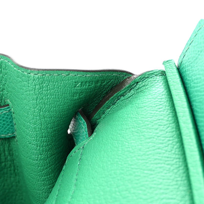 Hermes Epsom Birkin 30 Vert Vertigo 7 of 10