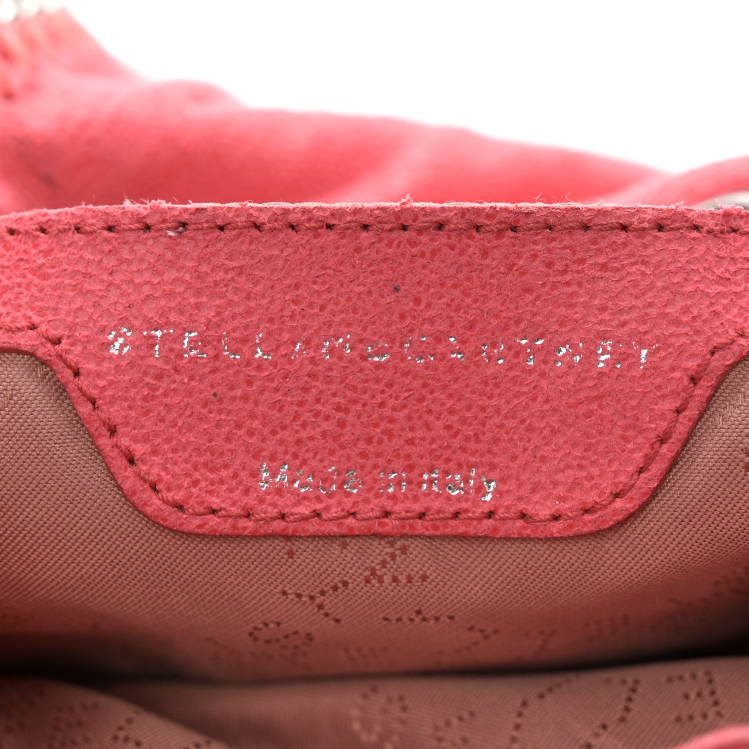 Stella McCartney Shaggy Deer Mini Falabella Backpack Pink Fluo 6 of 12