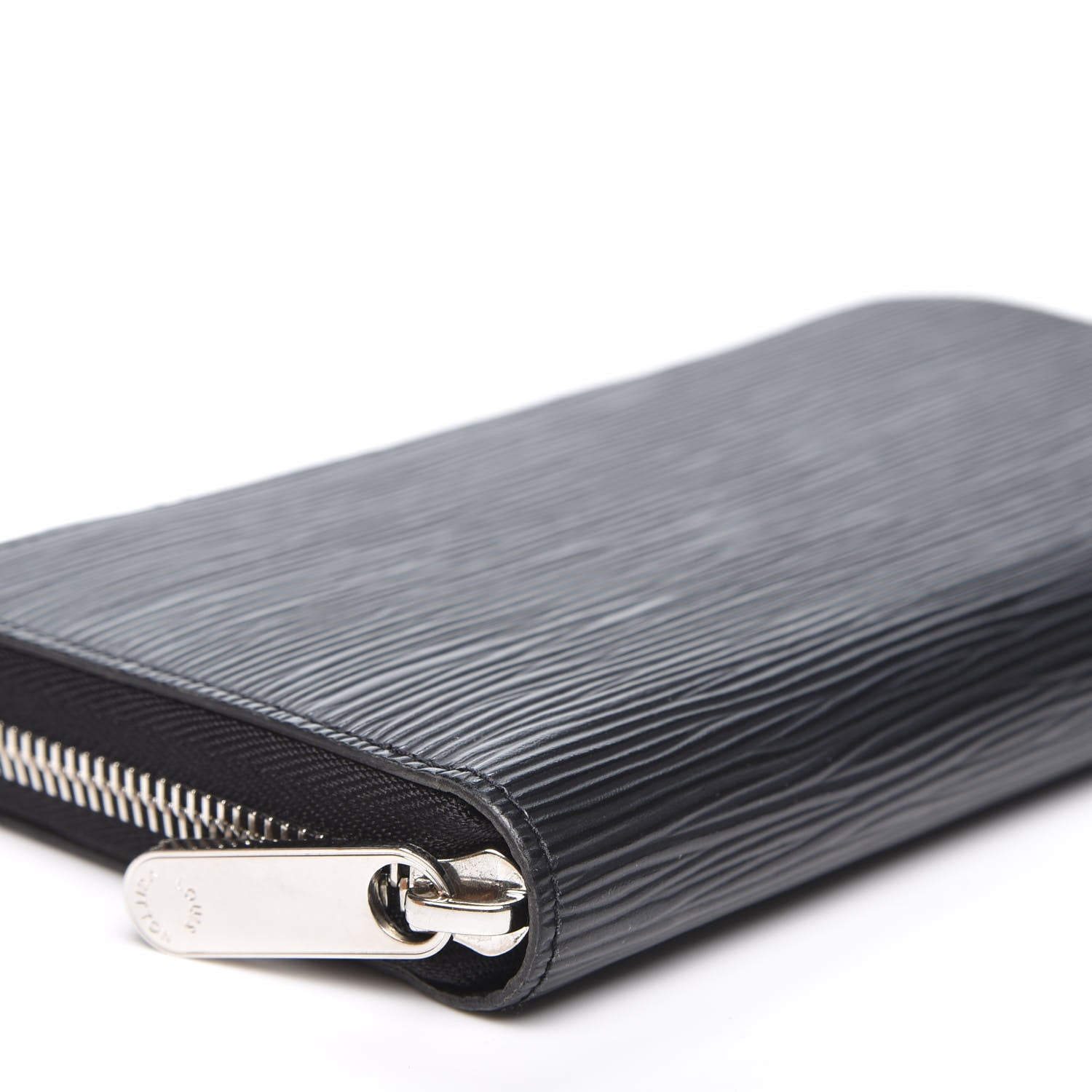 Louis Vuitton Epi Zippy Wallet Black 5 of 9
