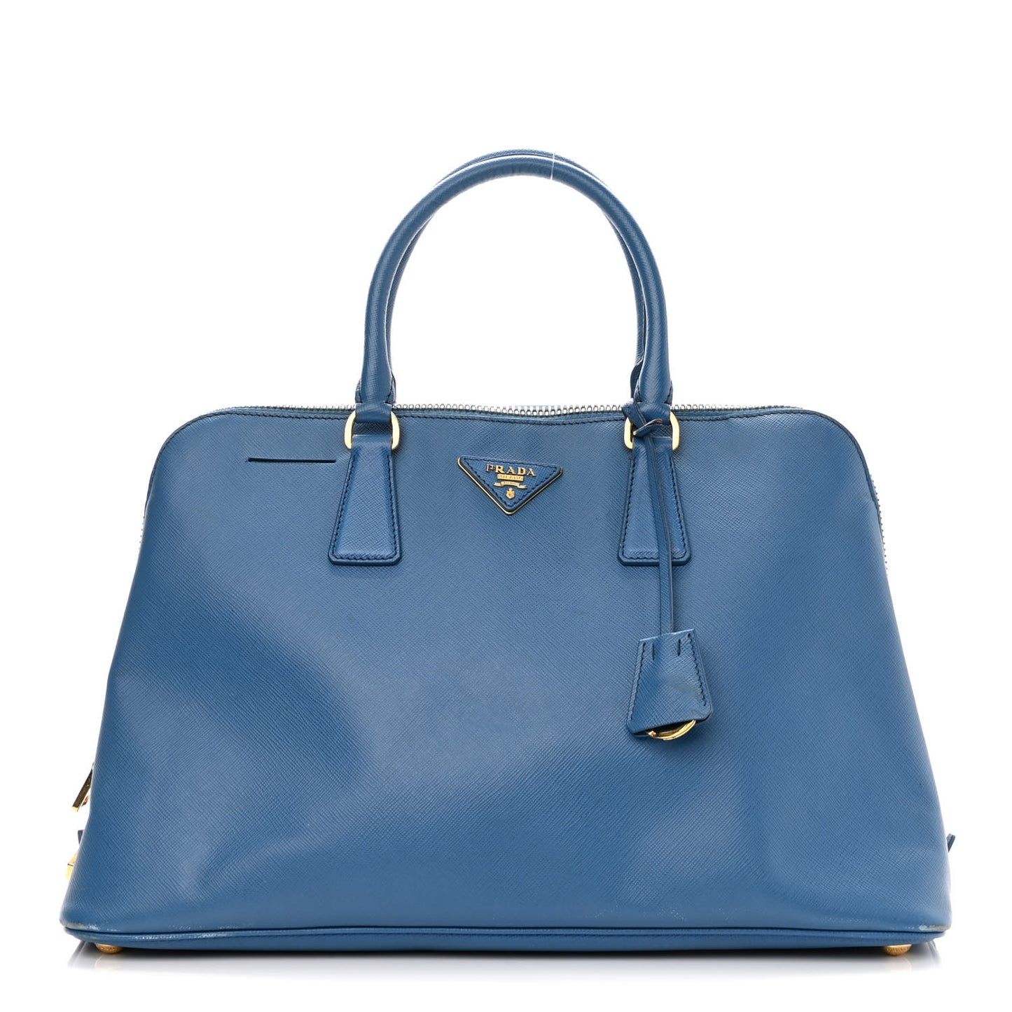 Saffiano Lux Large Promenade Tote Bluette