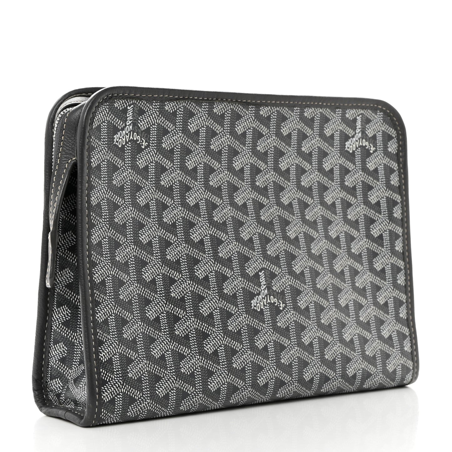 Goyardine Jouvence MM Toiletry Pouch Grey