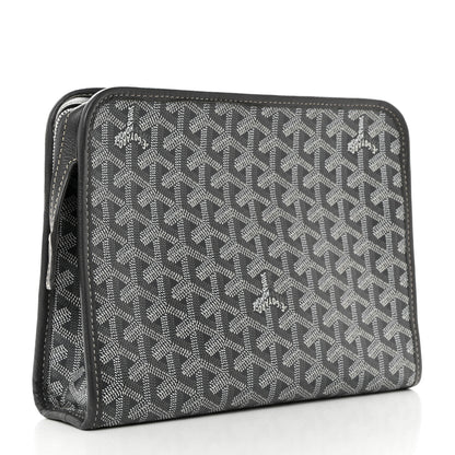 Goyard Goyardine Jouvence MM Toiletry Pouch Grey 3 of 10