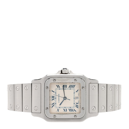 Cartier Stainless Steel 29mm Santos De Cartier Galbee Quartz Watch 2 of 4