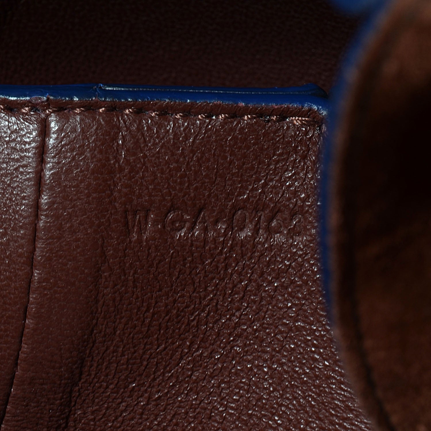 Celine Calfskin Suede All Soft Shoulder Bag Indigo 10 of 10