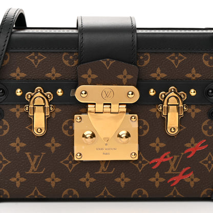 Louis Vuitton Monogram Petite Malle Black 7 of 10