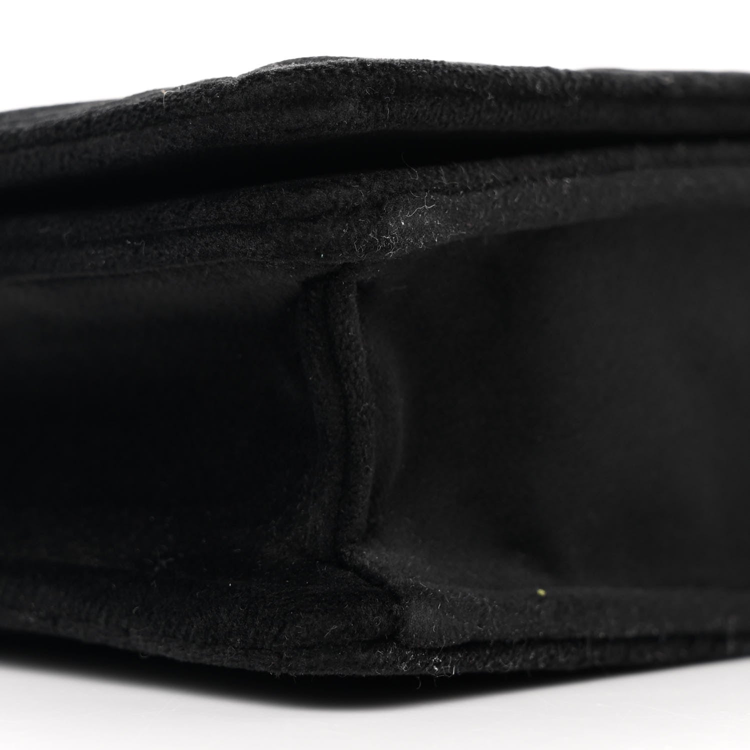 Christian Dior Velvet Cannage Lady Dior Convertible Clutch Black 11 of 12